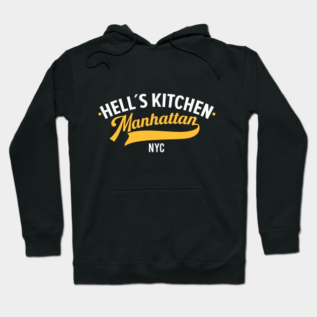 Savor the Flavor of Hells Kitchen: A Manhattan Paradise Hoodie by Boogosh